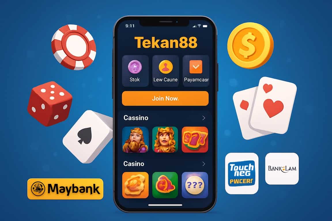 Tekan88 Review: Your Mobile-First Casino Companion with a Bonus Twist